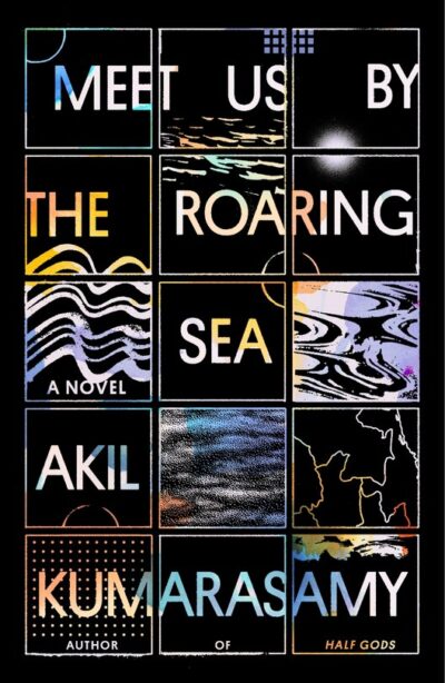 Book cover for Meet Us By the Roaring Sea by Akil Kumarasamy